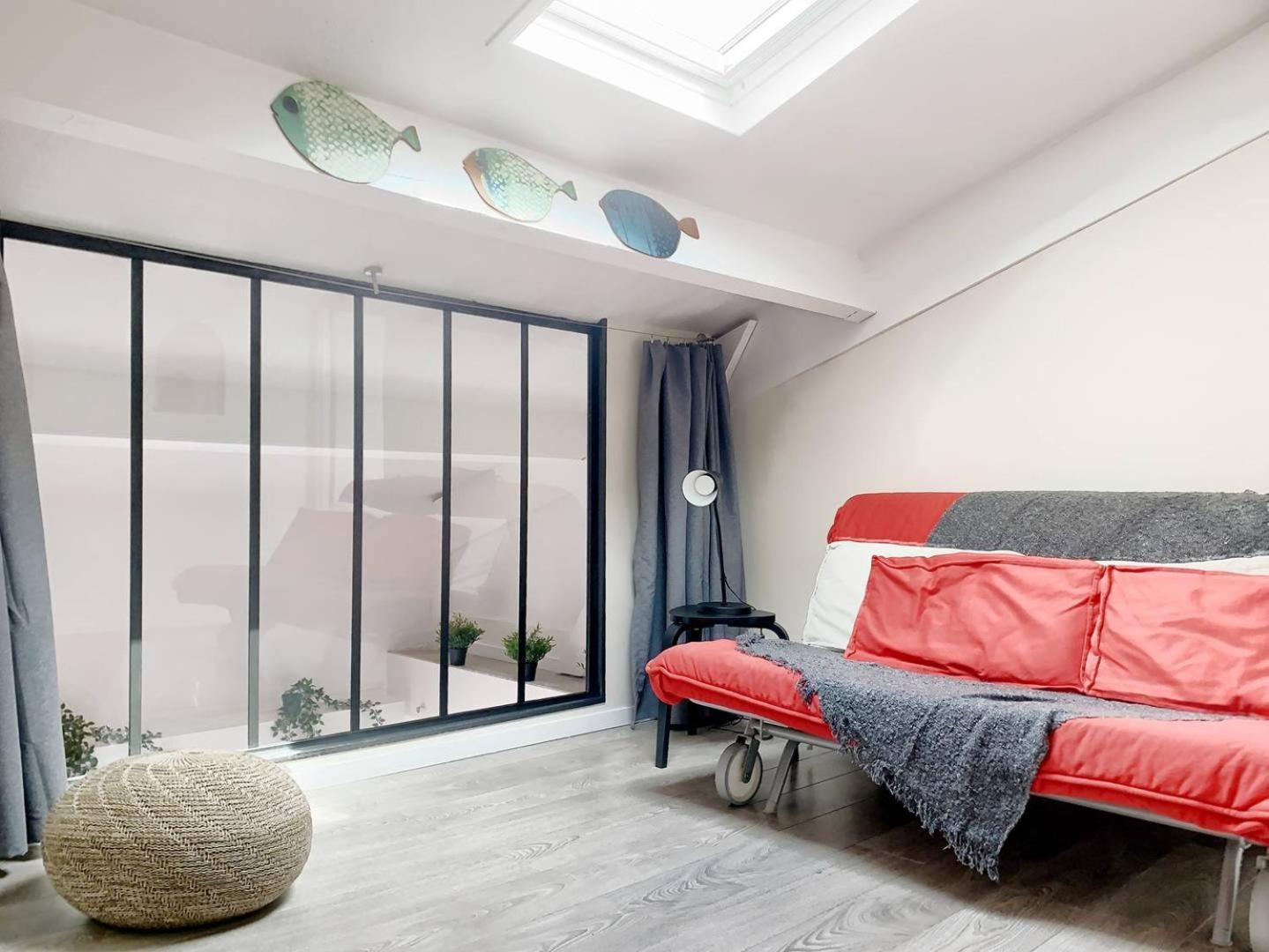 Апартаменти Port Sud - T3 En Duplex Avec Vue Panoramique Sur Le Port De Капбретон Екстер'єр фото