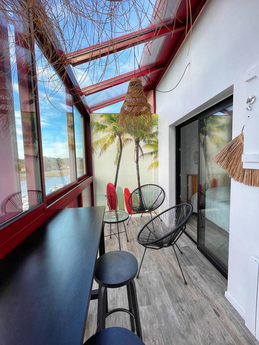 Апартаменти Port Sud - T3 En Duplex Avec Vue Panoramique Sur Le Port De Капбретон Екстер'єр фото